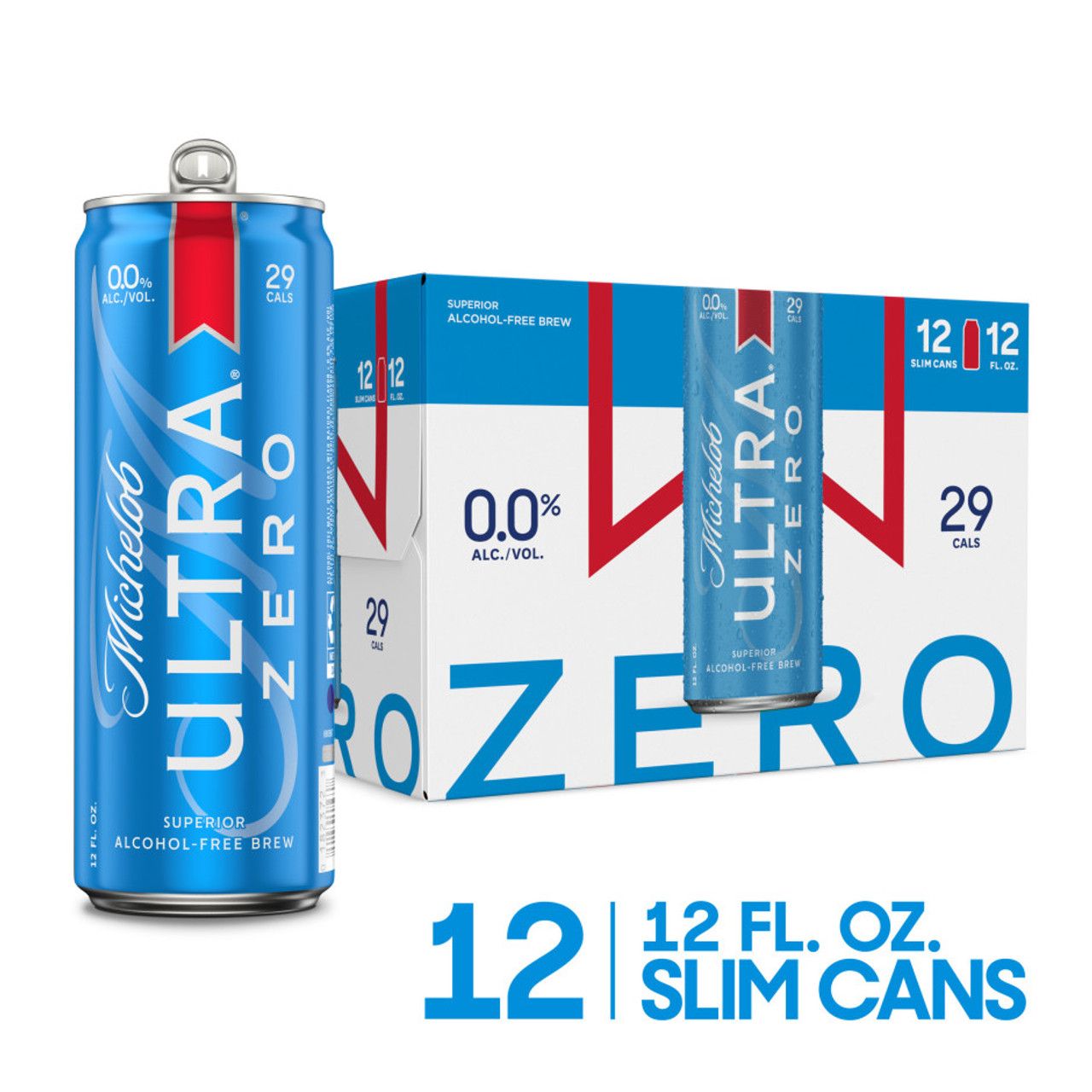 Michelob Ultra Zero 12pk 12oz Cans