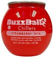 Buzzballz Strawberry Rita 6.5oz Bottle