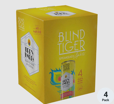 Blind Tiger Speakeasy Bee&#39;s Knees 4pk 12oz Cans