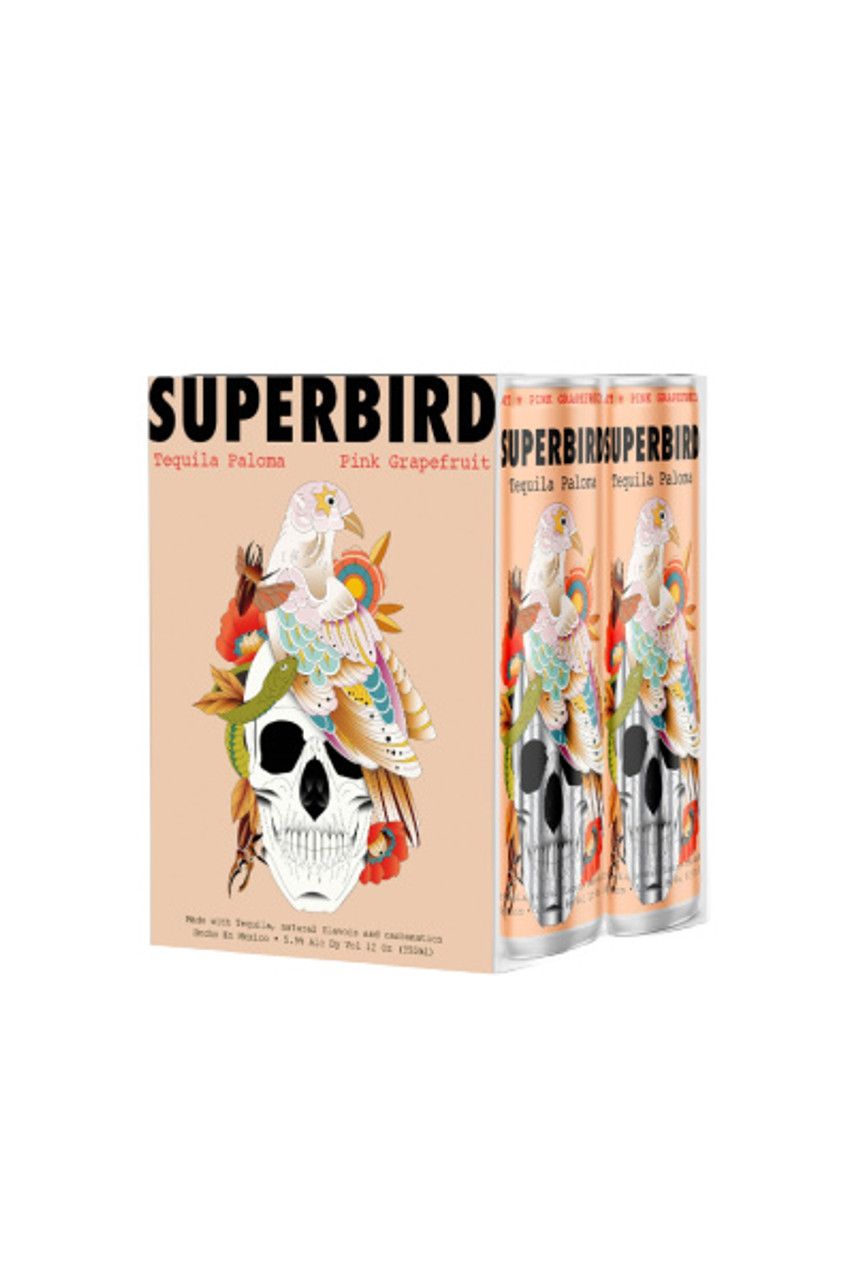 Superbird Tequila Paloma 4pk 12oz Cans