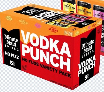 Minute Maid Vodka Punch 8pk 12oz