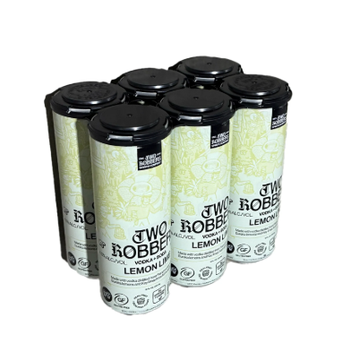 Two Robbers Lemon-lime 6pk 12oz Cans