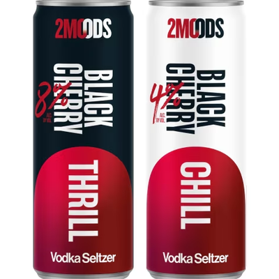 2Moods Elite Owl Black Cherry Mix 4pk 12oz Cans
