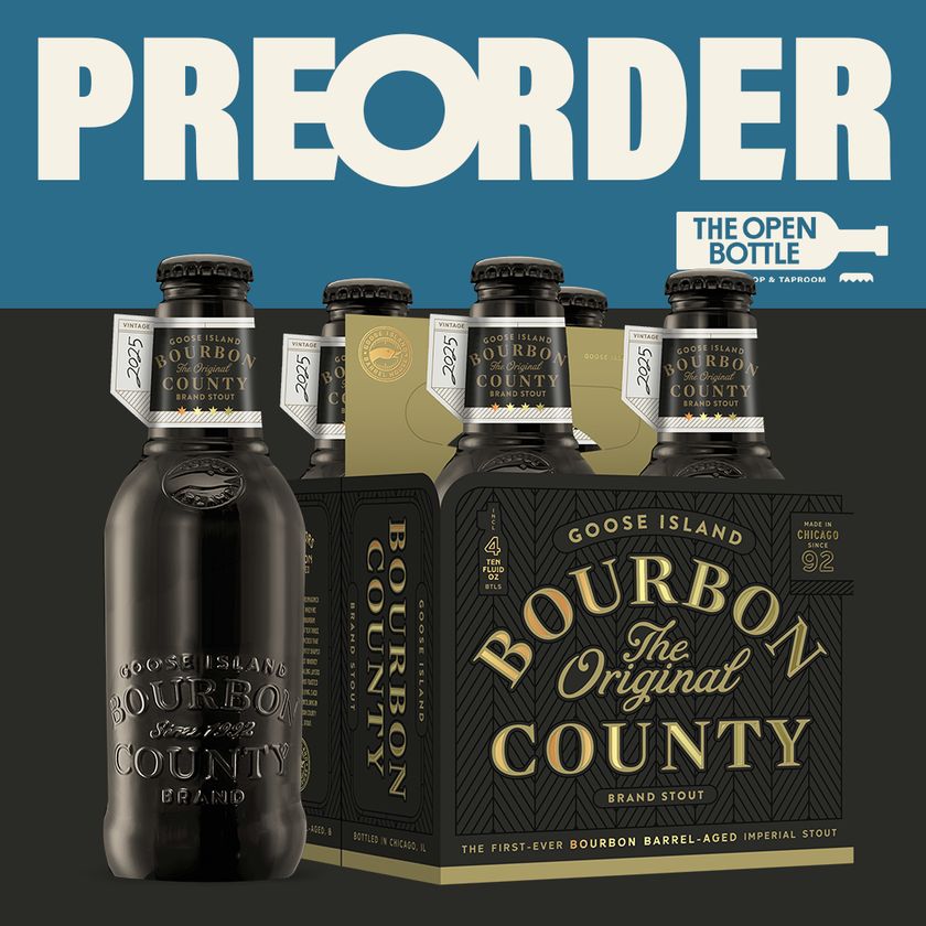 GOOSE ISLAND BOURBON COUNTY BRAND IMPERIAL STOUT 11OZ BOTTLE LIMIT 2 PER ORDER