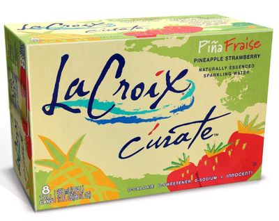 La Croix Curate Pineapple Strawberry 8pk 12oz Cans