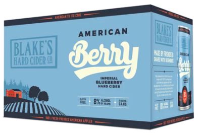 Blake's Backyard Berry Cider 6pk 12oz Cans