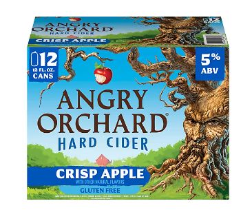 Angry Orchard Crisp Apple Cider 12pk 12oz Cans