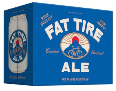 New Belgium Fat Tire Ale 12pk 12oz Cans