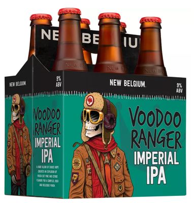 New Belgium Voodoo Ranger Imperial IPA 6pk 12oz Bottles