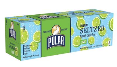 Polar Seltzer Lime 12pk 12oz Cans