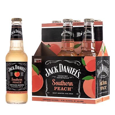 Jack Daniels Southern Peach 6pk 10oz Bottles