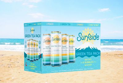 Surfside Green Tea Variety 12pk 12oz Cans