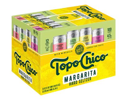 Topo Chico Margarita Seltzer Variety 12pk 12oz Cans