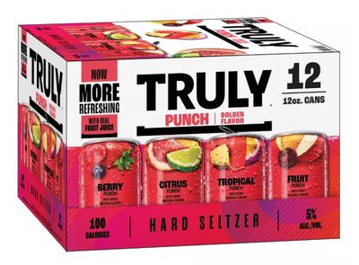 Truly Punch Variety 12pk 12oz Cans