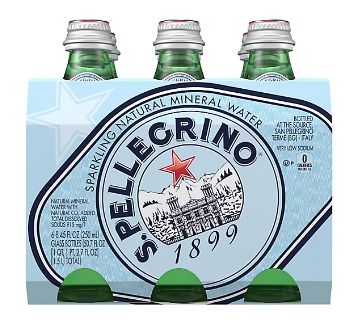San Pellegrino 6pk 8oz Bottles
