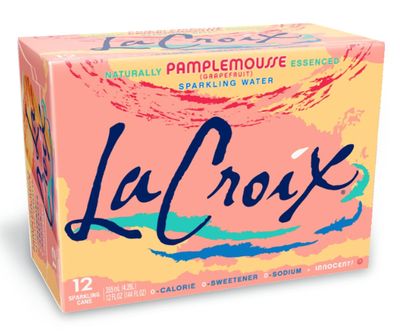 La Croix Grapefruit Seltzer 12pk 12oz Cans
