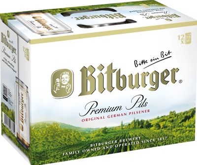 Bitburger 12pk 12oz Cans