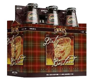 Founders Dirty Bastard Scotch Ale 6pk 12oz Bottles