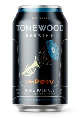 Tonewood Improv DIPA 6pk 12oz Cans