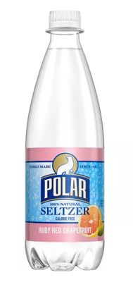 Polar Seltzer Red Grapefruit 1 Liter