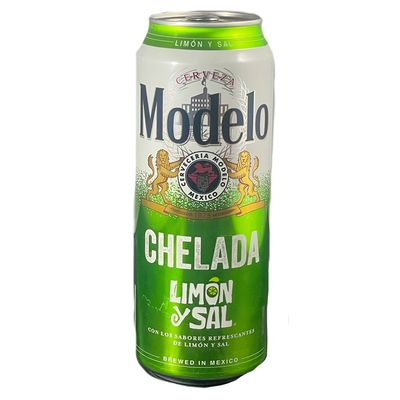 Modelo Chelada Limon &amp; Sal 24oz Can