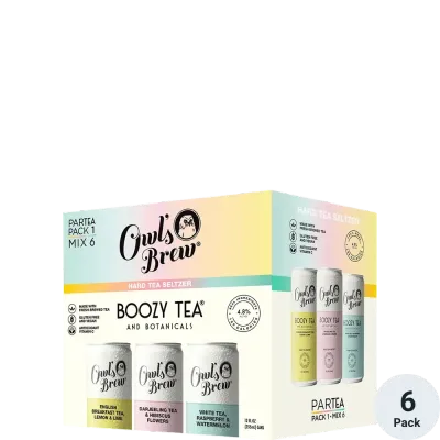 Owl's Brew Partea Variety 6pk 12oz Cans