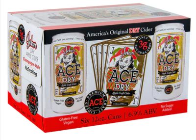 Ace Joker Dry Cider 6pk 12oz Cans