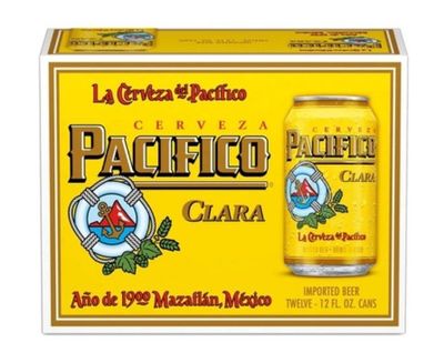 Pacifico 12pk 12oz Cans