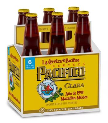 Pacifico 6pk 12oz Bottles