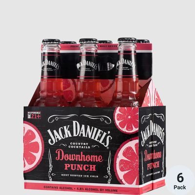 Jack Daniels Downhome Punch 6pk 10oz Bottles