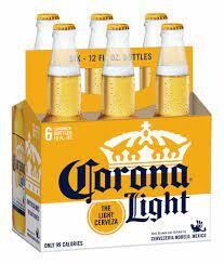 Corona Light 6pk 12oz Bottles