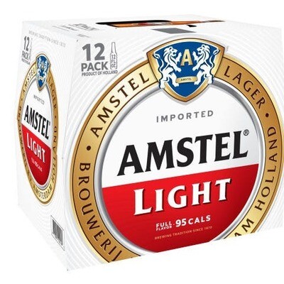 Amstel Light 12pk 12oz Bottles