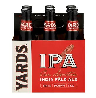 Yards IPA 6pk 12oz Bottles