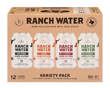 Lone River Ranch Water Variety 12pk 12oz Cans