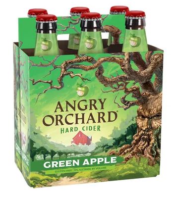 Angry Orchard Green Apple Cider 6pk 12oz Bottles