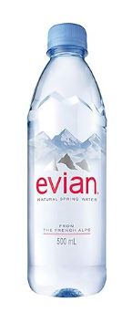Evian 16oz Bottle