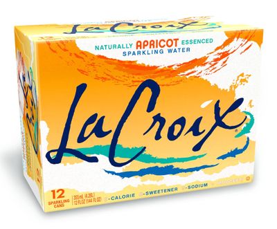La Croix Apricot Seltzer 12pk 12oz Cans