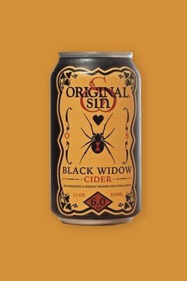 Original Sin Cider Black Widow 6pk 12oz Cans