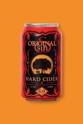 Original Sin Cider Apple 6pk 12oz Cans