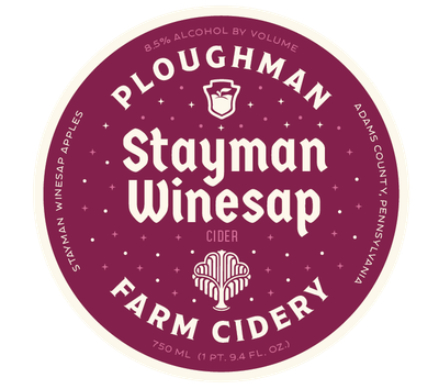 Ploughman Stayman Winesap Cider 4pk 12oz Cans