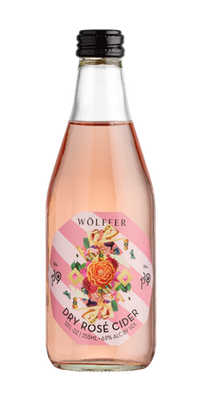 Wolffer Estate Dry Rose Cider 4pk 12oz Bottles