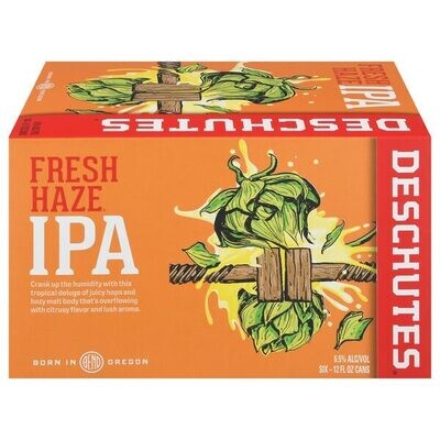 Deschutes Fresh Haze IPA 6pk 12oz Cans