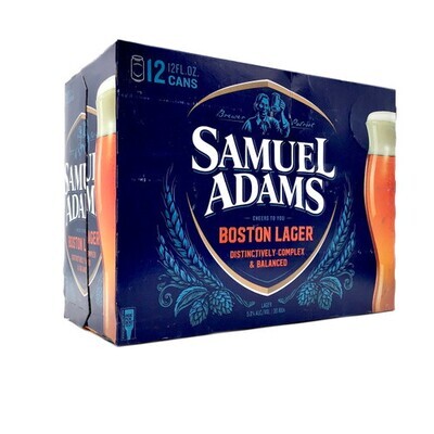 Sam Adams Boston Lager 12pk 12oz Cans