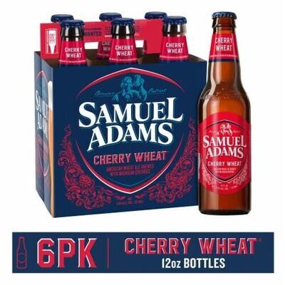Sam Adams Cherry Wheat 6pk 12oz Bottles