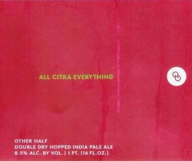 Other Half All Citra Everything DDH DIPA 4pk 16oz Cans