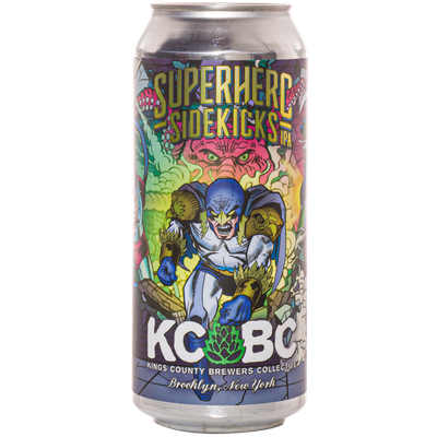 KCBC Superhero Sidekicks Hazy IPA 4pk 16oz Cans