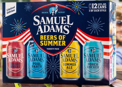 Sam Adams Summer Variety 12pk 12oz Cans