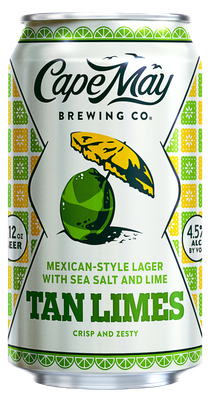 Cape May Tan Limes Lager 6pk 12oz Cans