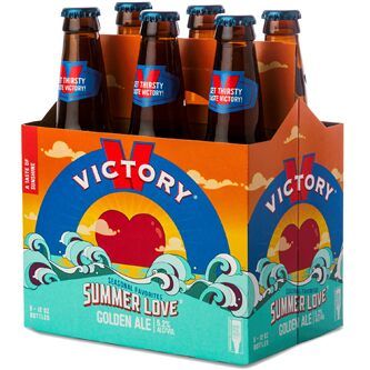Victory Summer Love Golden Ale 6pk 12oz Bottles