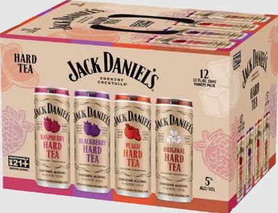 Jack Daniels Tea Variety 12pk 12oz Cans